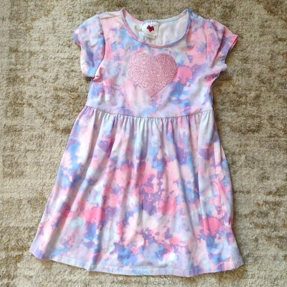 Modest Tie Dyed Dress - Girls Size 6